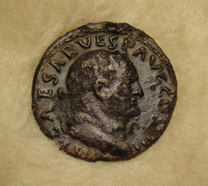 阿尔特米德古典钱币中国微拍第七期 罗马帝国 维斯帕乡皇帝 阿斯铜币