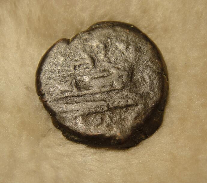 阿尔特米德古典钱币中国微拍第七期 古罗马共和国雅努斯双面神大铜币