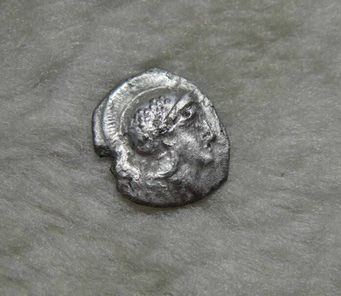 阿尔特米德古典钱币中国微拍第七期 古希腊意大利半岛 南阿普利亚 塔兰托 奥波银币