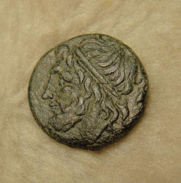 阿尔特米德古典钱币中国微拍第七期 古希腊西西里岛  叙拉古城邦 希伦二世铜币