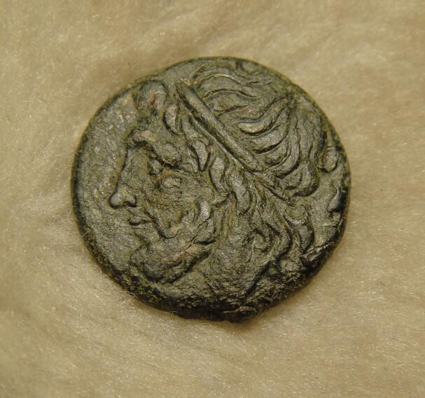 阿尔特米德古典钱币中国微拍第七期 古希腊西西里岛  叙拉古城邦 希伦二世铜币