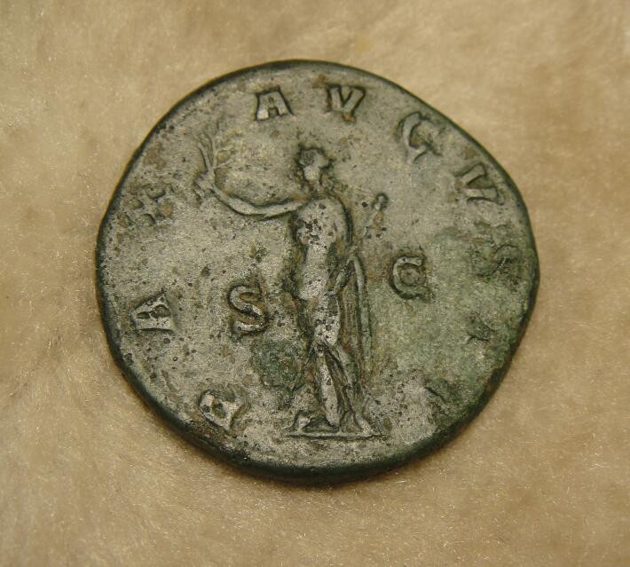 阿尔特米德古典钱币中国微拍第七期 古罗马帝国 马克西米努斯皇帝 赛斯特提大铜币