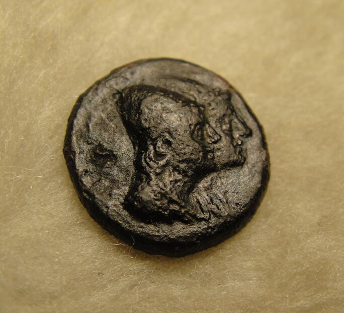 阿尔特米德古典钱币中国微拍第七期 古希腊意大利半岛 卢卡尼亚 梅塔庞顿城邦 稀有铜币