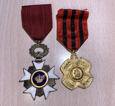 大猫徽章拍卖140期 - 比利时🇧🇪勋章一组