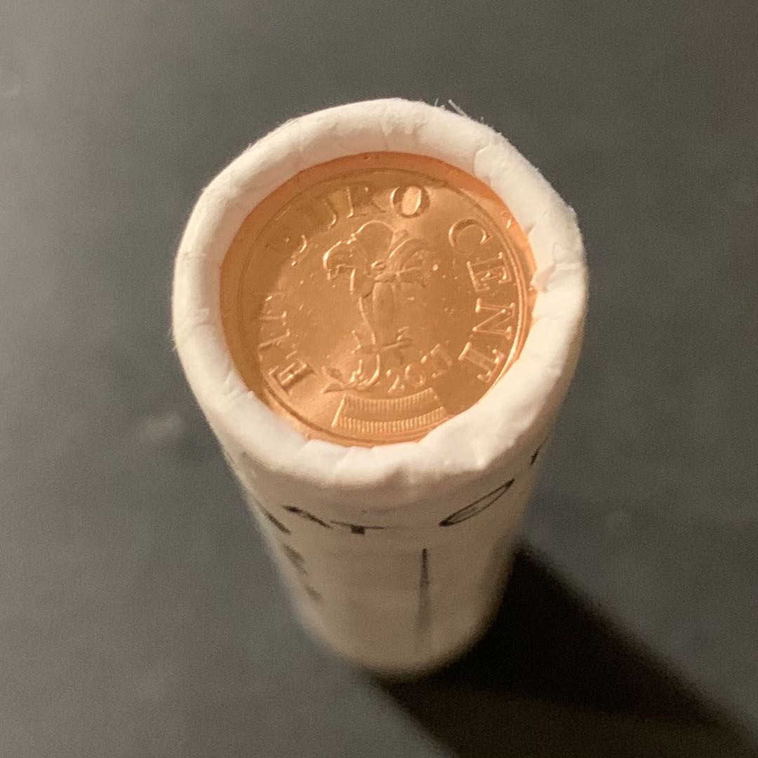 紫瑗钱币—微拍第136期  奥地利 2017年 欧元 1分 整卷50枚