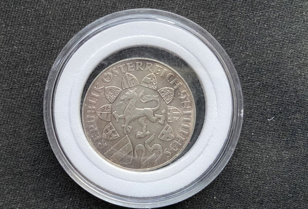 【币观天下】第129期钱币拍卖～ 奥地利.1959年战壕战领袖约翰大公逝世100周年银币