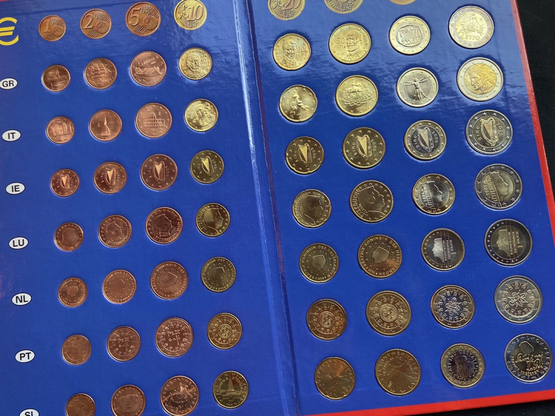 【币观天下】第129期钱币拍卖～ 【2欧元】13国欧元册子【大小币值包含】