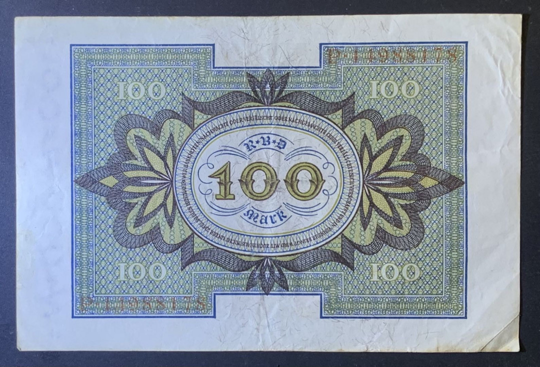 紫瑗钱币—微拍第120期—纸币场 西班牙 德国 早期纸币 2枚一组 大票幅