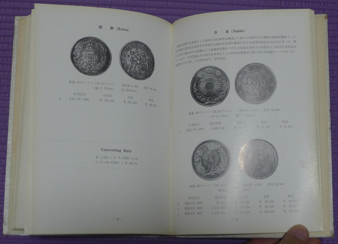 世界钱币章牌书籍拍卖专场第5期 极东の大型银货