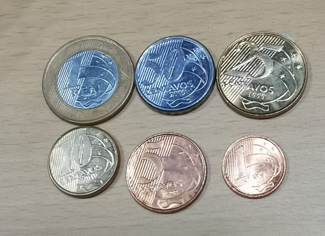 北京马甸外国钱币专卖微拍第三十期，非贵金属纪念币，流通币专场，陆续上新，欢迎关注 巴西流通币6枚/套，品相如图