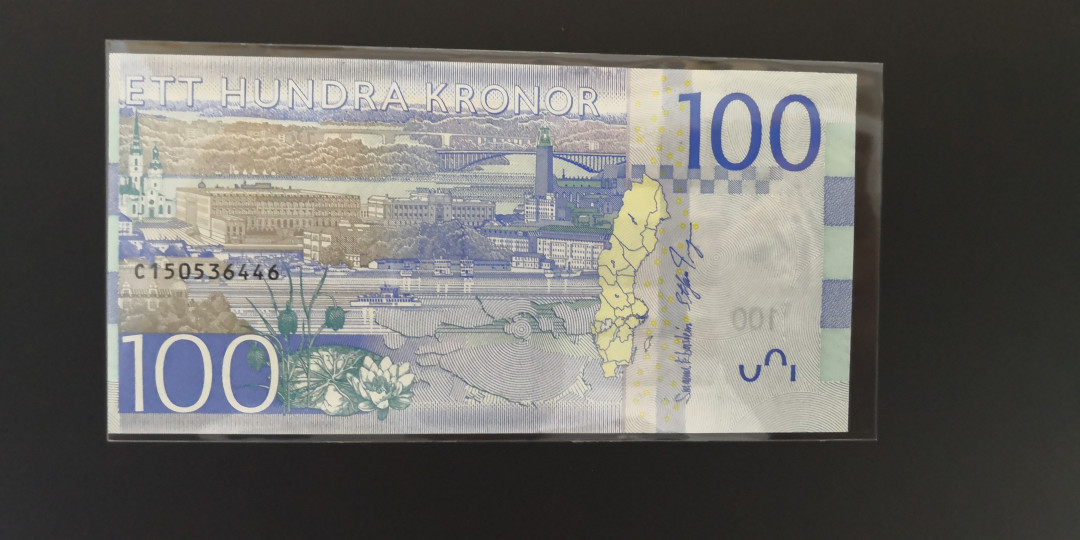 《张总收藏》第七期——套币风暴 瑞典100克朗  全新UNC绝中绝 嘉宝
