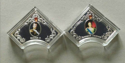 【随心拍&Getcoins】钱币拍卖第七十六期～ 纽埃2012年沙俄皇室宫殿异形组合银币5枚 