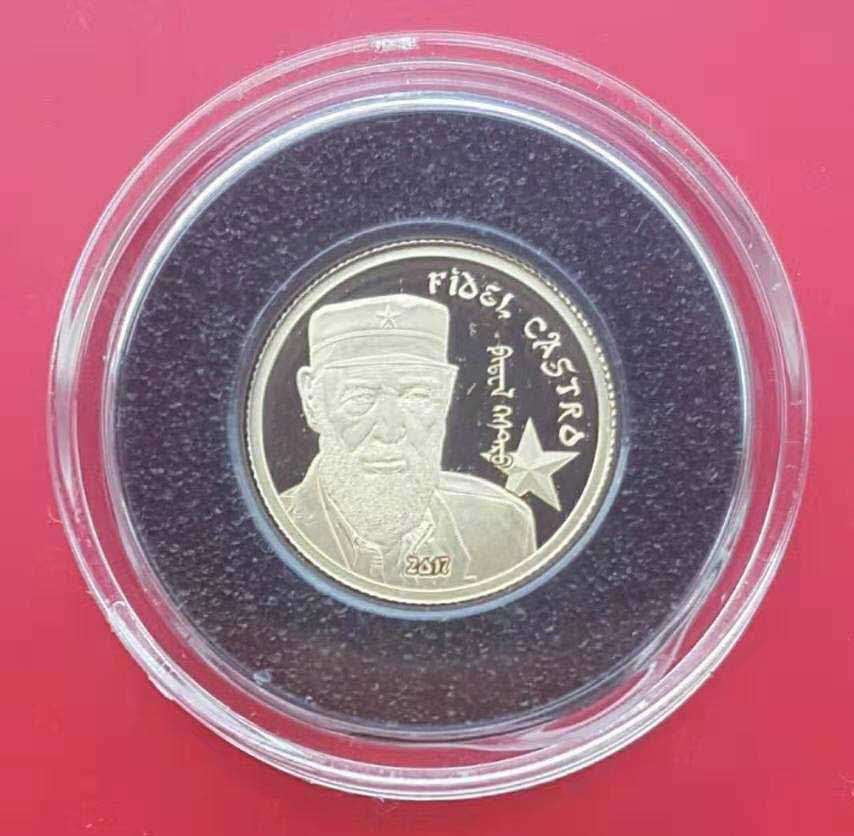 【随心拍&Getcoins】钱币拍卖第七十六期～ 蒙古2017年卡斯特罗金币