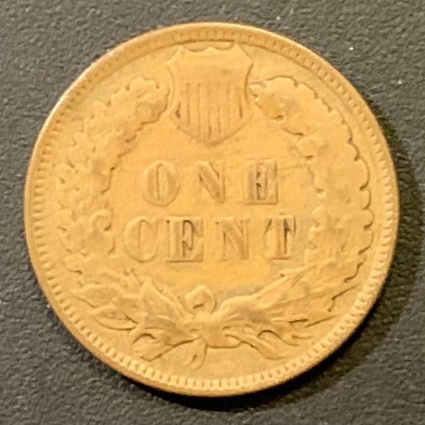 紫瑗钱币—微拍第121期  美国 1902年 印度安人 1美分 流通品