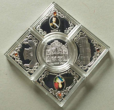 【随心拍&Getcoins】钱币拍卖第七十六期～ 纽埃2012年沙俄皇室宫殿异形组合银币5枚 