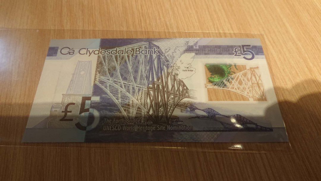 【囧羊收藏】精选微拍第六期~世界各国钱币场（陆续新增上架） 2015年苏格兰5镑 纪念钞 全新UNC绝品