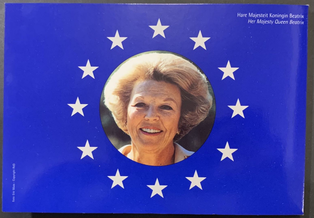 紫瑗钱币—微拍第121期  荷兰 2000年 最后的荷兰盾 6枚全套 官方卡装