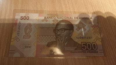 【囧羊收藏】精选微拍第六期~世界各国钱币场（陆续新增上架） 2020年安哥拉500塑料钞  全新UNC