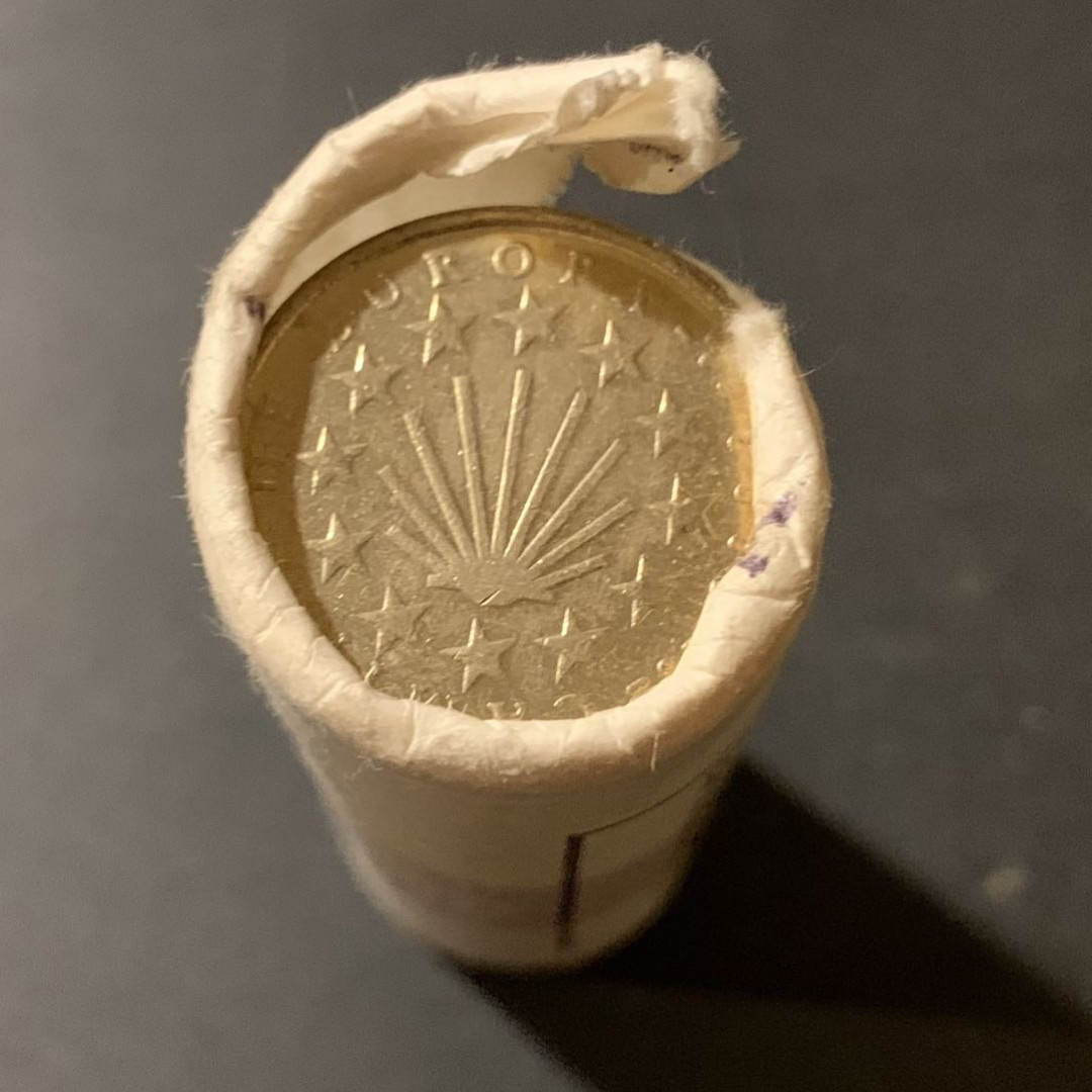 紫瑗钱币—微拍第121期  西班牙 1993年 欧洲联盟 100比塞塔 25枚原卷 UNC