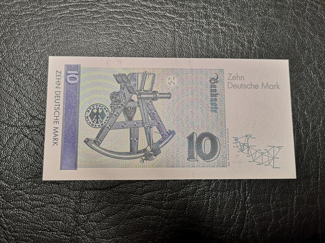 《外钞收藏家》第九十二期 精品拍卖 德国末版10马克 全新unc