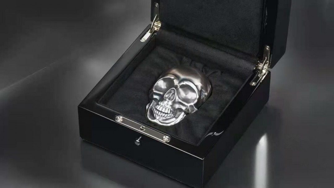 【币观天下】第130场钱币拍卖～ 帕劳2017年骷髅一号仿真另类500克大银币 