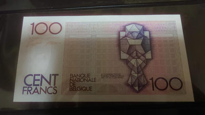 【囧羊收藏】精选微拍第六期~世界各国钱币场（陆续新增上架） 比利时100法郎 全新UNC绝品