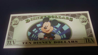 【囧羊收藏】精选微拍第六期~世界各国钱币场（陆续新增上架） 2014年美国迪斯尼10美元 全新绝品A冠 极其罕见年份（某宝此年份各面值都没有卖的）