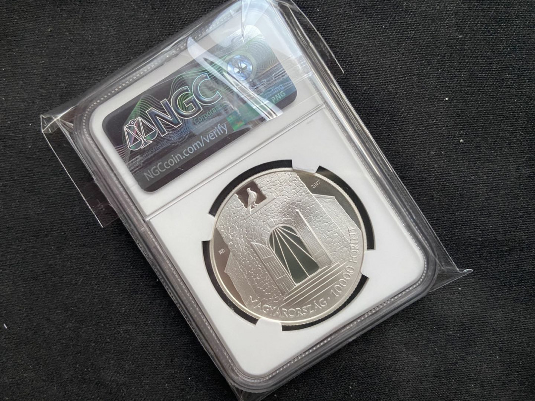 【币观天下】第130场钱币拍卖～ 【匈牙利】2017年 匈牙利 宗教改革500周年 鸽子 纪念银币 10元