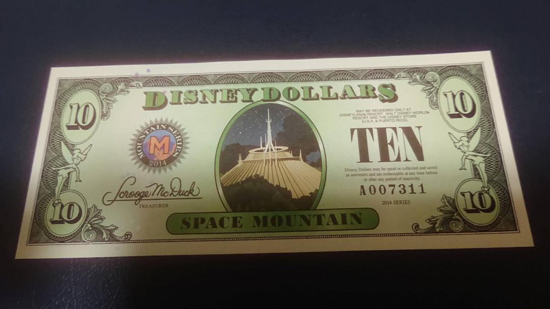【囧羊收藏】精选微拍第六期~世界各国钱币场（陆续新增上架） 2014年美国迪斯尼10美元 全新绝品A冠 极其罕见年份（某宝此年份各面值都没有卖的）