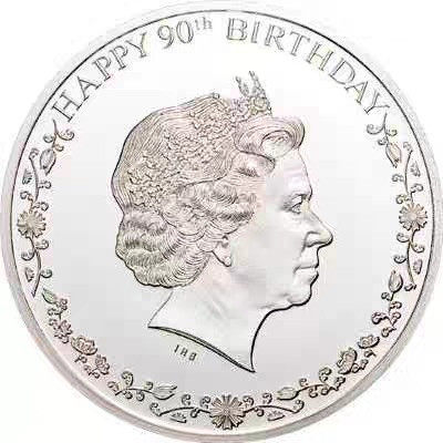 【随心拍&Getcoins】钱币拍卖第七十七期～ 库克2016年女王90诞辰3盎司特大银币