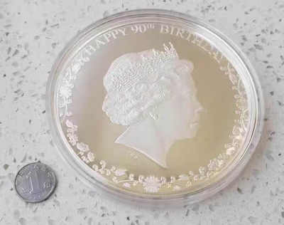 【随心拍&Getcoins】钱币拍卖第七十七期～ 库克2016年女王90诞辰3盎司特大银币