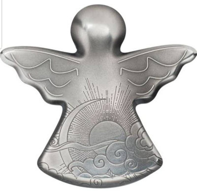 【随心拍&Getcoins】钱币拍卖第七十七期～ 帕劳2019年守护天使仿真银币 