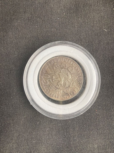 【随心拍&Getcoins】钱币拍卖第七十七期～ 【奥地利】奥地利 1959年 25先令 约翰大公逝世100周年