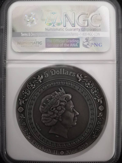 【随心拍&Getcoins】钱币拍卖第七十七期～ 女神第二枚，雅典娜2盎司银币