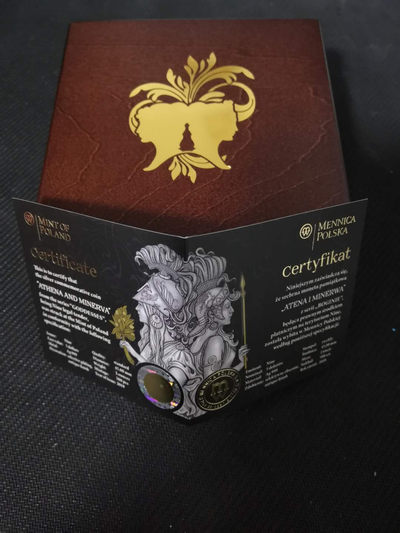 【随心拍&Getcoins】钱币拍卖第七十七期～ 女神第二枚，雅典娜2盎司银币