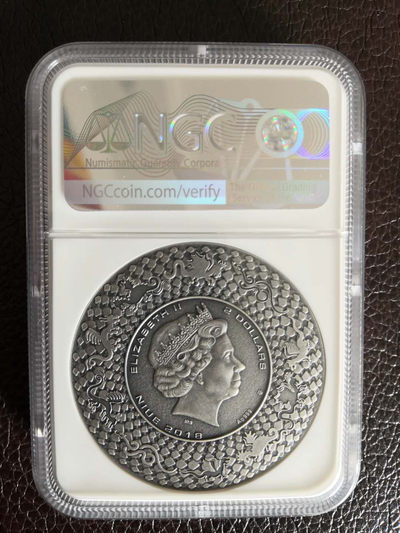 【随心拍&Getcoins】钱币拍卖第七十七期～ 中国龙2盎司银币