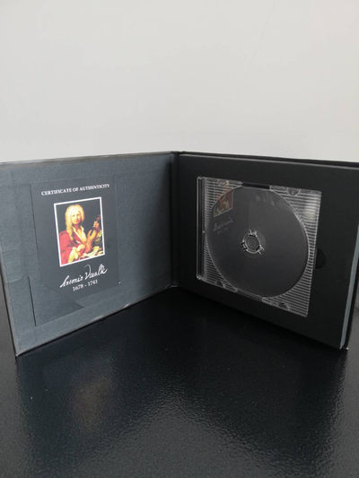 【随心拍&Getcoins】钱币拍卖第七十七期～ 2018年意大利作曲家安东尼奥可播放CD纪念银币