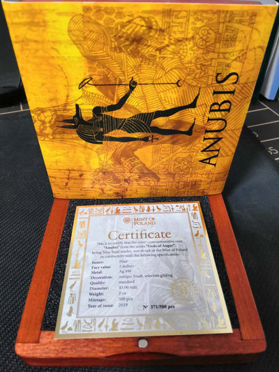 【随心拍&Getcoins】钱币拍卖第七十七期～ 愤怒之神系列第二枚，阿努比斯