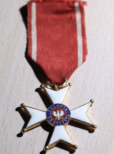 大猫徽章拍卖142期  - 波兰骑士级复兴勋章