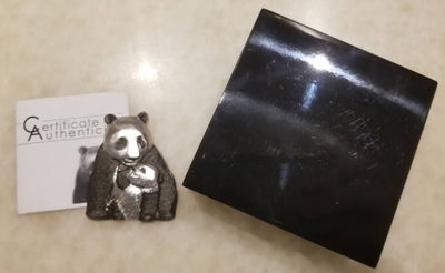 【随心拍&Getcoins】钱币拍卖第七十七期～ 库克2017年幸运大熊猫88克仿真大银币