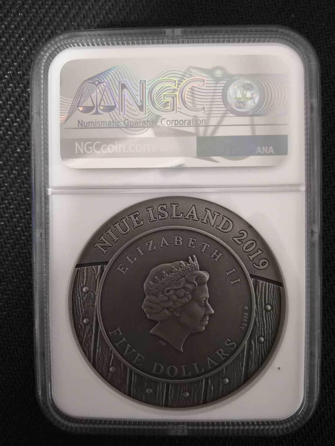 【随心拍&Getcoins】钱币拍卖第七十七期～ 亚马逊女战士系列第一枚2盎司银币