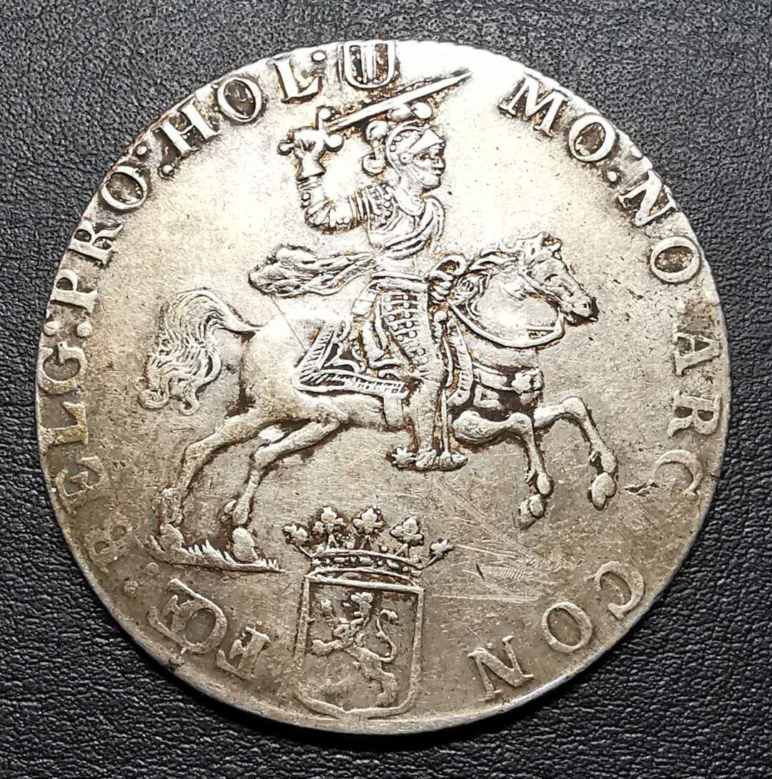 凡希社世界钱币微拍第一百四十二期 1780荷兰大马剑美品