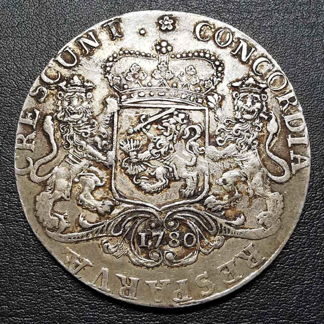 凡希社世界钱币微拍第一百四十二期 1780荷兰大马剑美品