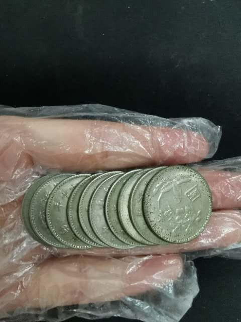 闽南收藏拍卖第1期 民国时期兰花一元10枚一起首场特价放漏