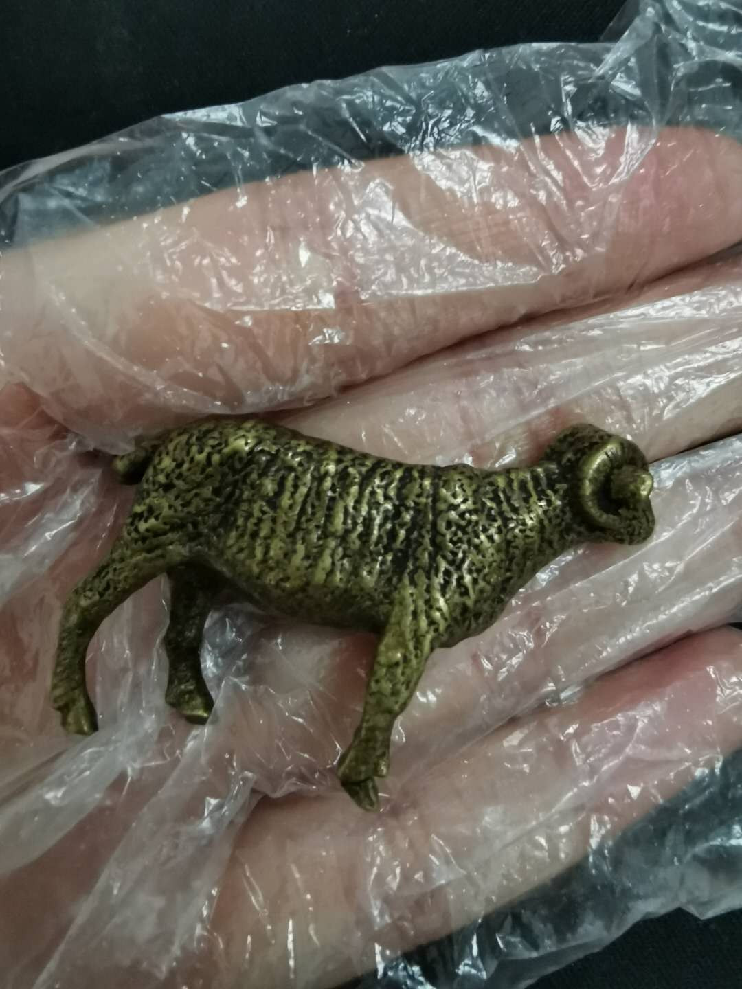 闽南收藏拍卖第1期 民国时期老物件铜羊一枚