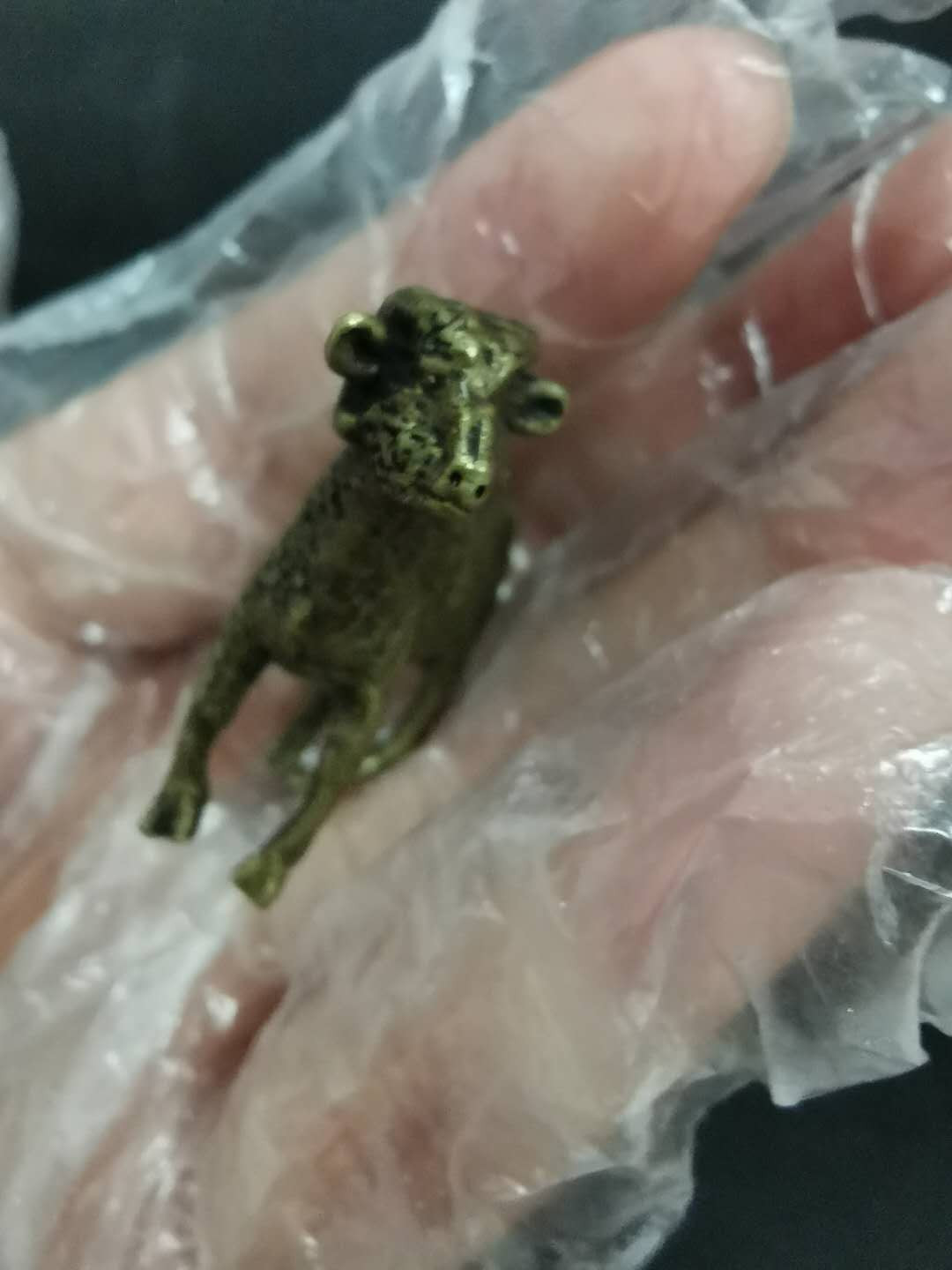 闽南收藏拍卖第1期 民国时期老物件铜羊一枚