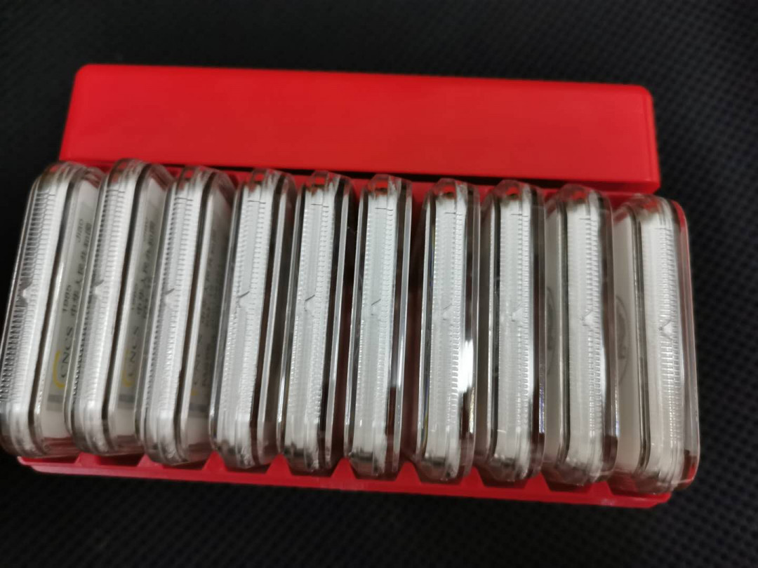 闽南收藏第2期 1985年长城一角硬币评级币十枚一起近原光品相送盒子