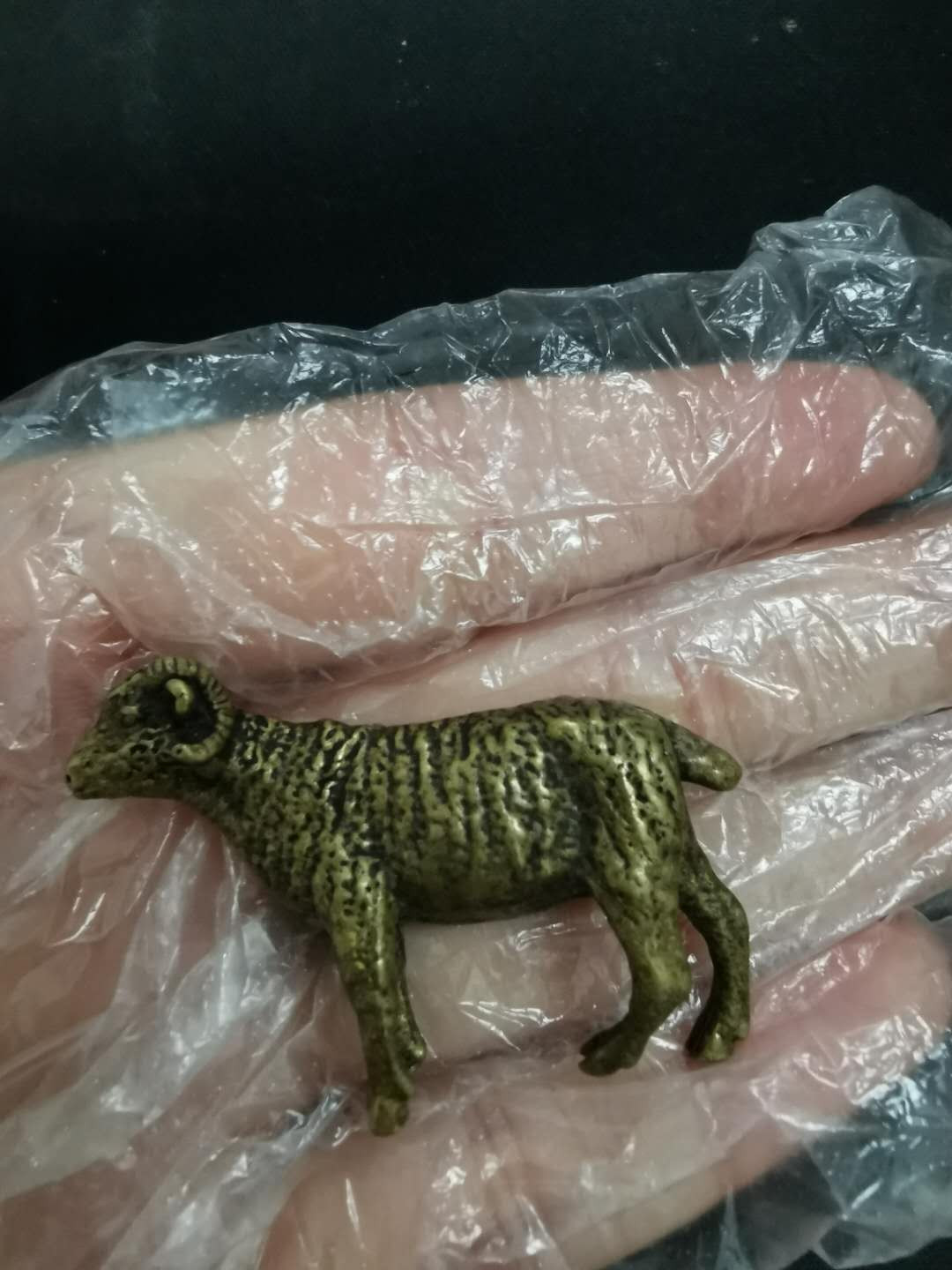 闽南收藏拍卖第1期 民国时期老物件铜羊一枚