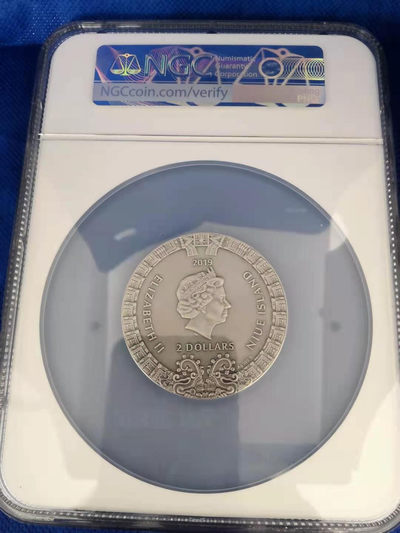 【随心拍&Getcoins】钱币拍卖第七十八期～ 阿兹台克2盎司银币