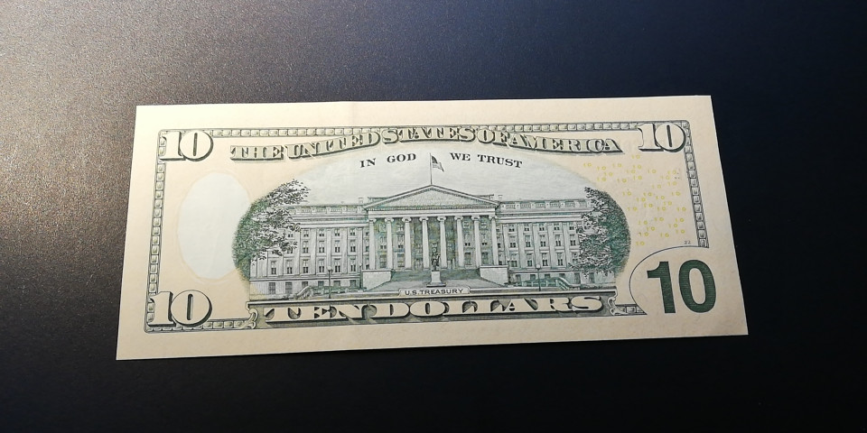 【YSculture】世界纸币 精选拍卖.第12期--各国钱币 全新 unc  美国 10元 2017年 